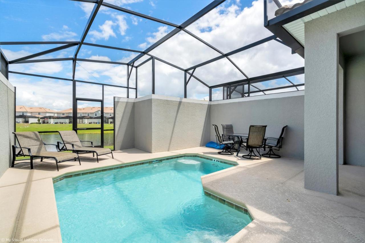 Stunning Lakeview Townhome W Private Pool Kissimmee Kültér fotó